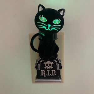 Bath & Body Works wallflower plugin black cat Halloween